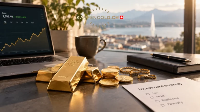 Gold verkaufen oder halten – welche Strategie passt zur aktuellen Marktlage?
