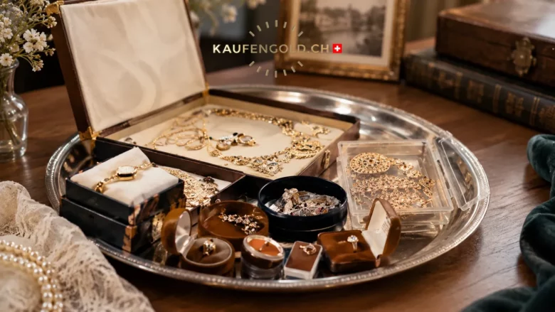 Geerbte Münzsammlung oder antiker Goldschmuck in der Schweiz: So gehen Sie richtig vor